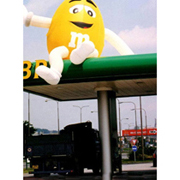 inflatable moving cartoon